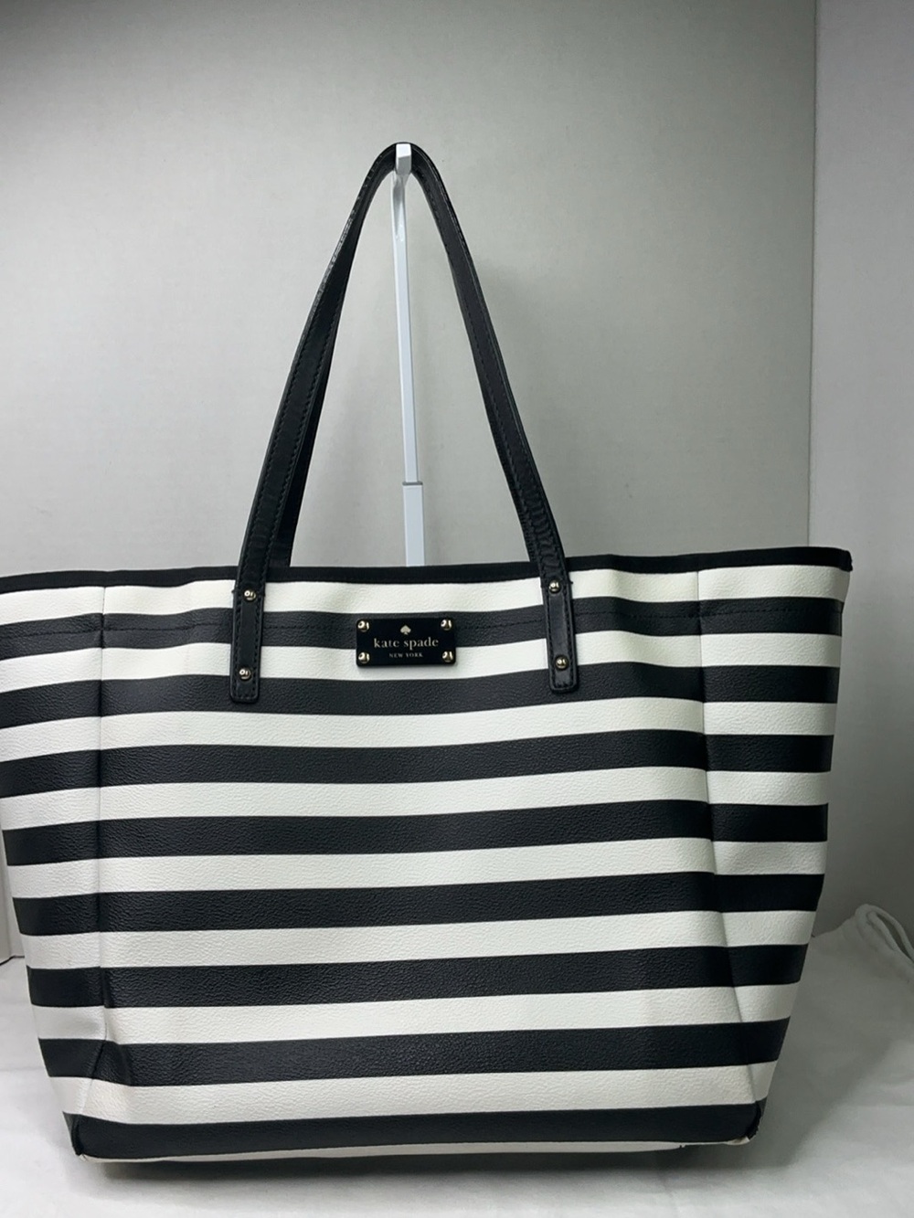 Kate Spade New York striped tote bag